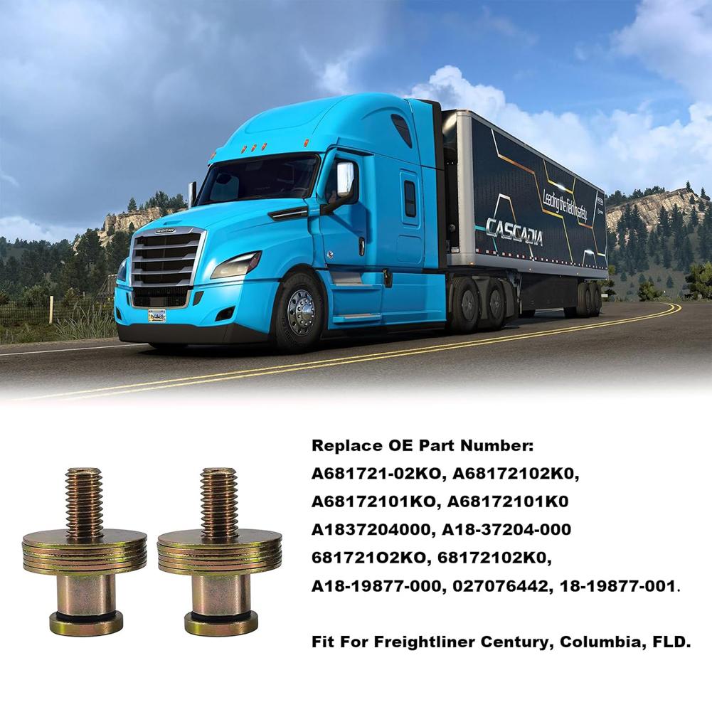 Door Striker Bolt Kit 68172101KO A1837204000 Compatible with Freightliner Century Columbia