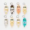 Tactile Keychain Fidget Toy Portable Button Toy Keychain Mechanical Keyboard Keychain  Office Use