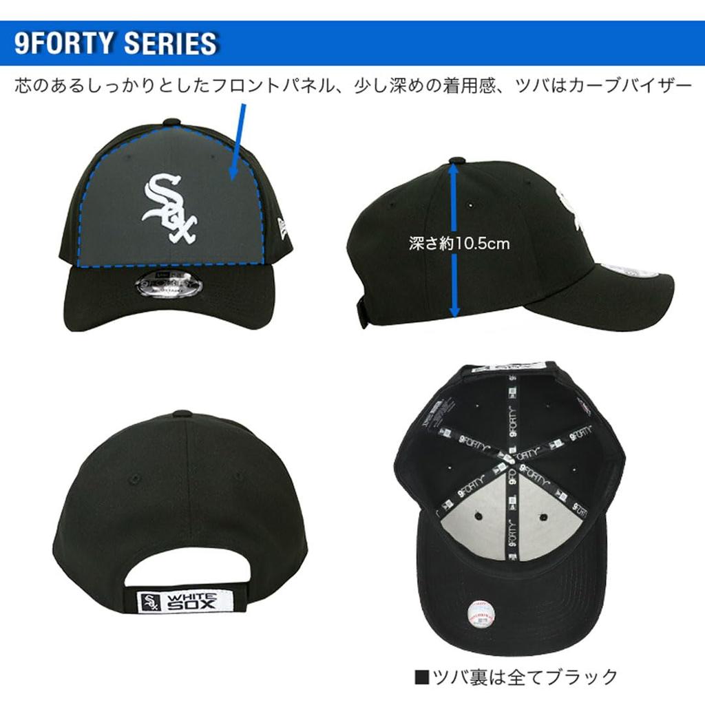 New Era [New Era] Cap for Men and Women 9FORTY Hat MLB Major League Baseball Cap Unisex Logo Brand Seattle Mariners Navy [Used]