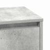 Nightstand 2 pcs Concrete Grey 39 x 34.5 x 50 cm Particleboard
