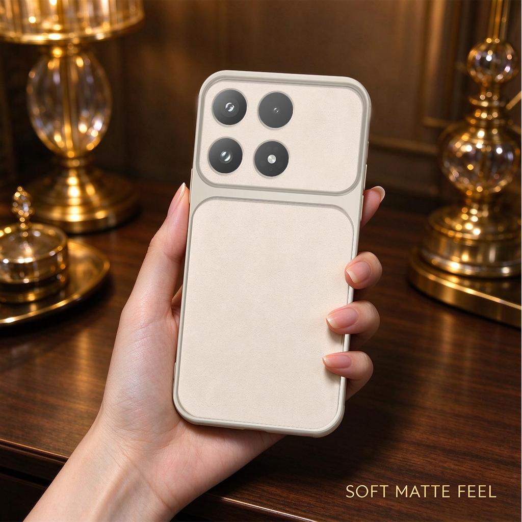 Slim Fit Flexible TPU case for Xiaomi 17 Matte Big Window Lens Cover