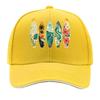 Tropical Surfboard Paradise Sunset C Sandwich Baseball Cap Sun Cap Outdoor Workouts Hat
