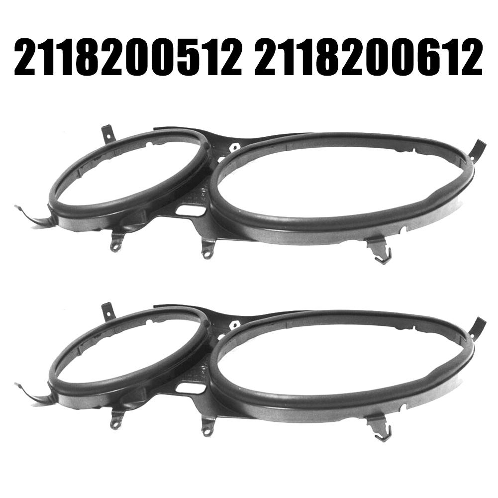 For E200 E280 For Mercedes W211 Headlight Cover Gaskets Seal Driving Easy Installation Plug And Play Sleek Strips