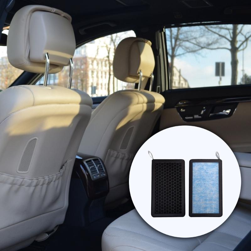 Advanced Cabin Air Purification Filters Efficiency Cabin Air Filter Set Air Cleaner Filter Pair for Electric Car 