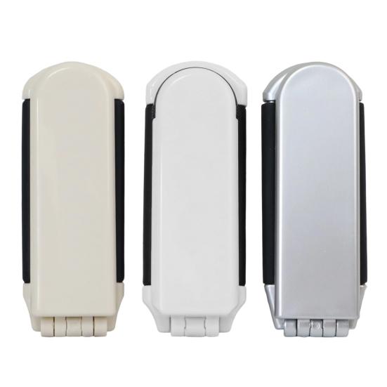 Portable Folding Hair Brush with Mirror Soft Bristles Scalp Massage Portable Anti-static Air Cushion Comb Men Women Hair Styling Detangling Tools
