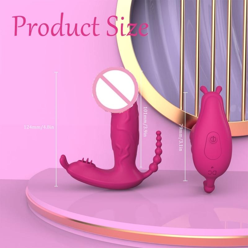 3 In 1 APP Remote Control Wearable Vibrator for Women G Spot Clitoris Anal Stimulation Vagina Massager Sex Toys for Women