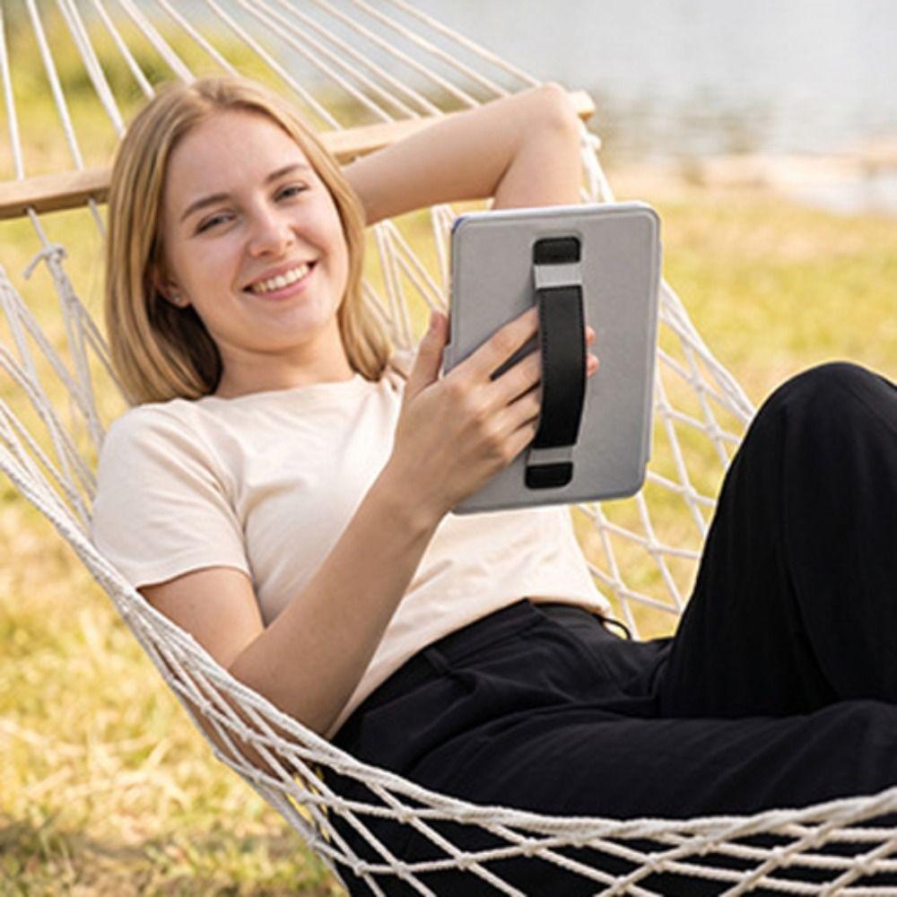 Auto Wake/Sleep Case Snap-on Protective Shell e-Reader Cover for KOBO Clara Color/2E/BW 6 inch