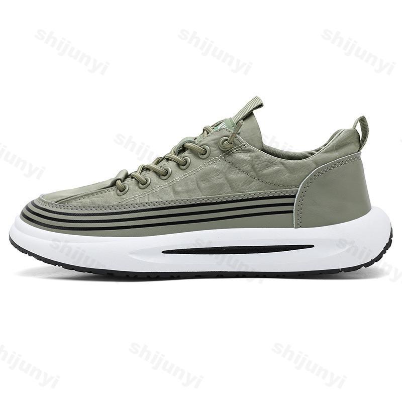 Fashion Men Shoes Sneaker Platform Sports Shoes Autumn Fashion Students Comfortable Outdoor Ice Silk Cloth Breathable Casual Shoes