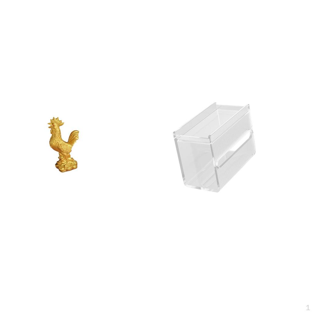 Acrylic Sculpture Tissue Holder Modern Feng Shui Decor Wall Mounted Paper Towel Dispenser Home