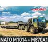 Model Collect 1/72 Scale Category 2 M1014 Tractor & M870A1 Semi-Trailer Plastic Model Kit UA72341 (Molded Color)