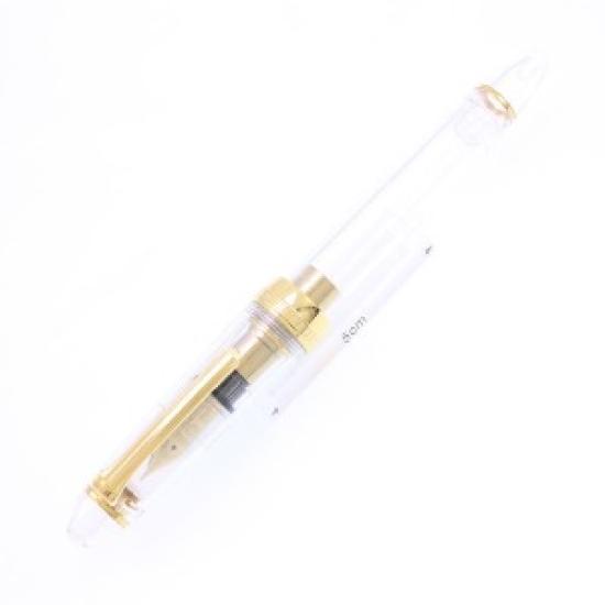 USED Sailor Profit 21 Transparent Fountain Pen, 21K Gold Nib, Fine Point