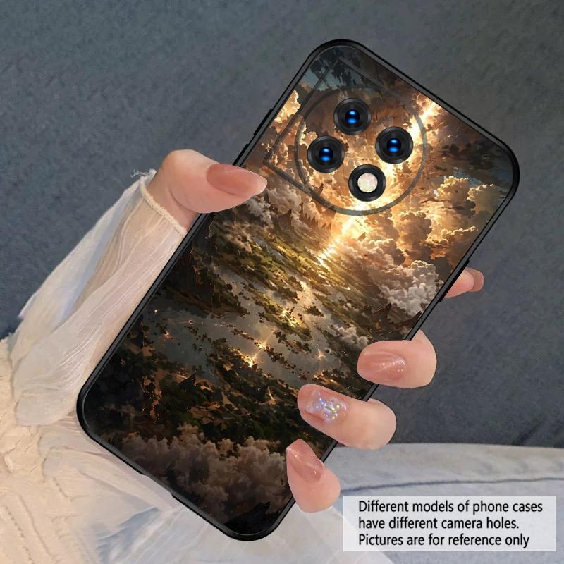 Romantic Star Moon For Oneplus 8T 9 9R 10 Pro 11 12 13 13R 5G ACE 5 Nord2 4 CE 3 4 Lite N20 SE N200 silicone soft phone case