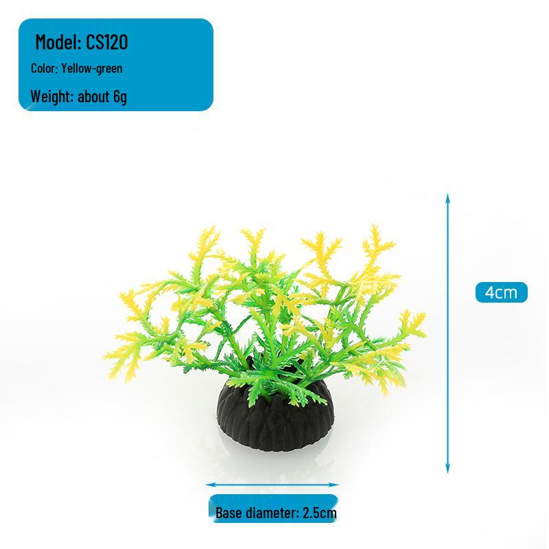 Yapay Akvaryum Dekorasyonu: Plastik Su Bitkileri ve Çiçekleri