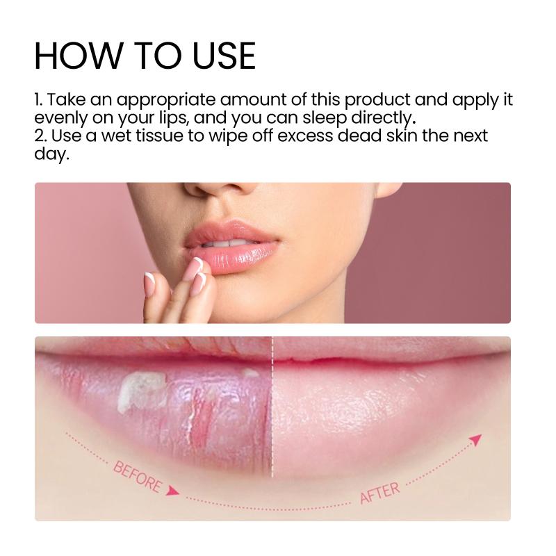 Moisturizing Sleeping Lip Mask Night Lips Care Maintenance Fades Lip Lines Relieves Lipitis Lip Care Products