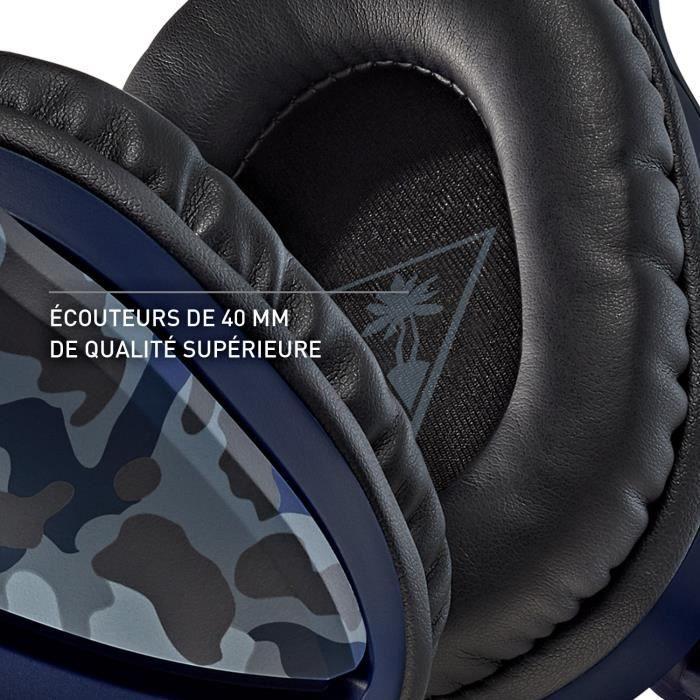 Casque gaming turtle beach recon 70 camo - bleu - tbs-6555-02