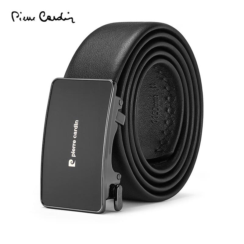 Pierre Cardin Men's Automatic Buckle Leather Belt