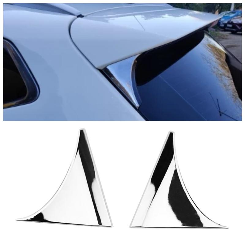 ABS Chrome Car Auto Rear Window Tailgate Spoiler Trims Cover Fit for Nissan Qashqai J11 2014 2015 2016 2017 2018 Styling