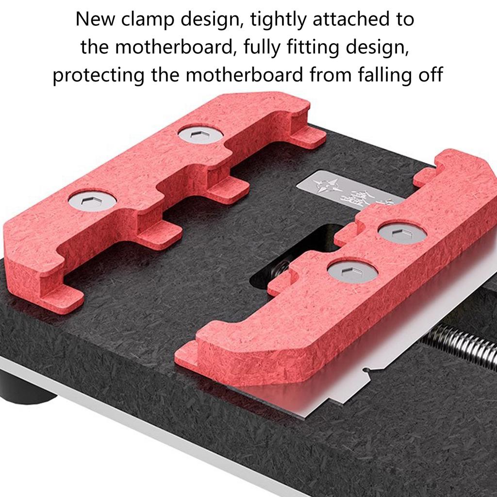 Professional PCB Holder Repair Tool Metal Motherboard Clamp Suitable for Cellphone Maintenance&Laboratory Use Soldering