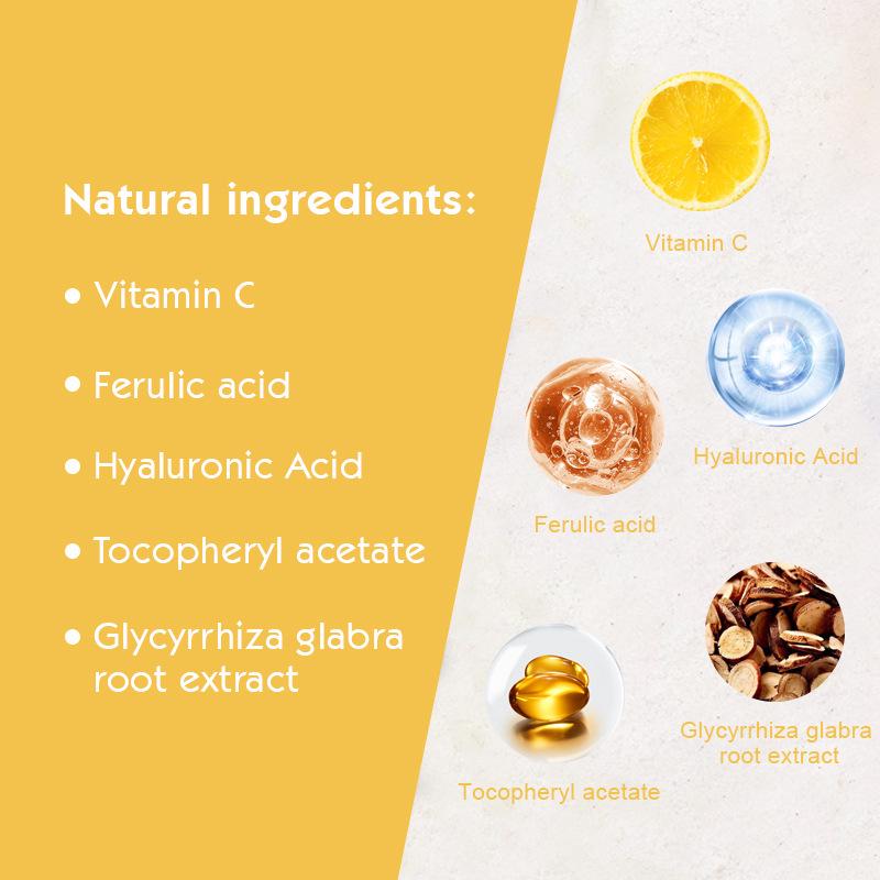 Vitamin C Ampoule Serum Set: Moisturizing & Brightening