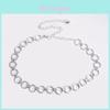 Modern Metal Waist Chain With Geometric Circles For Stylish Women Spring