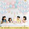BTZO Heart Aluminum Perfect for Birthday and Other Rainbow Aurora Balloons, 10-Pack, 18-inch, Balloons, Decorations, Proposals, Occasions, Colors,