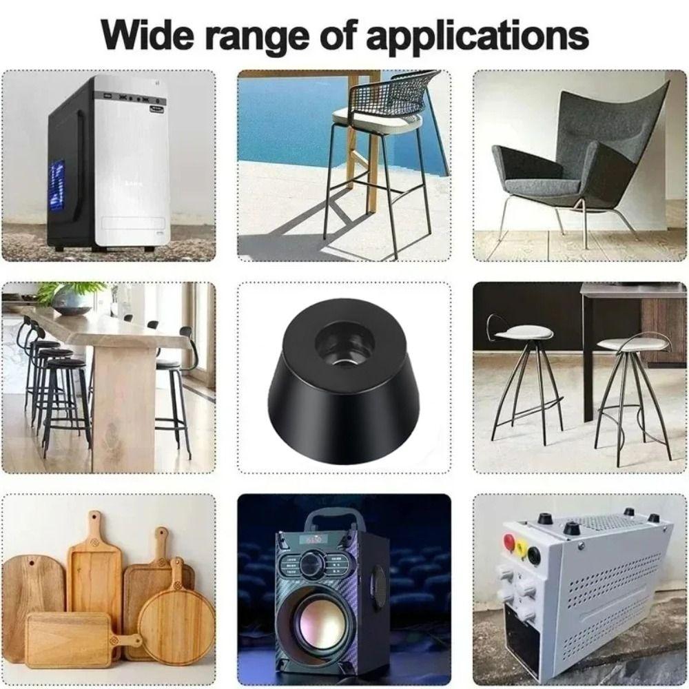 Pad Protection Rubber Rubber Feet Round Fine Grips Bumper Pad Anti-Slip Furniture Feet Pad Cabinet Installation