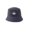 Unisex Couple Crown Embroidered Bucket Hat Safari Hat