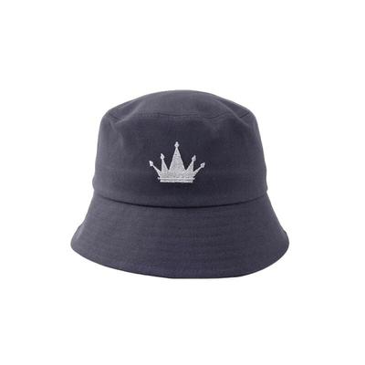 Unisex Couple Crown Embroidered Bucket Hat Safari Hat