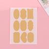 Cake Decoration Creative Self Adhesive Blank Sticky Labels Stickers Packaging Seals Kraft Paper