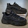 Scarpe da uomo autunnali nuove scarpe da corsa in rete traspirante tendenza maschile versatili antiscivolo con suola spessa scarpe sportive e per il tempo libero