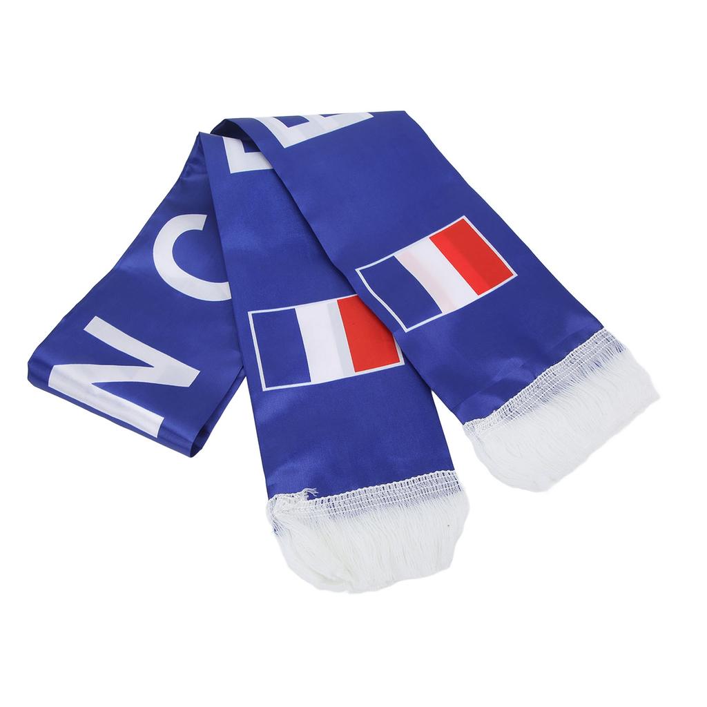 2022 Soccer Scarf National Soccer Team Fan Scarf for Family Neighbors Friends Colleague