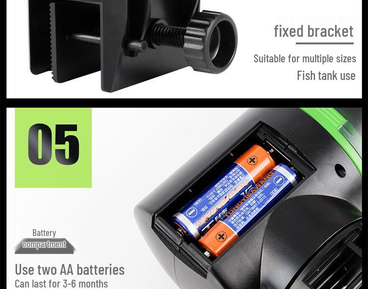 LCD Display Automatic Fish Feeder for Aquariums