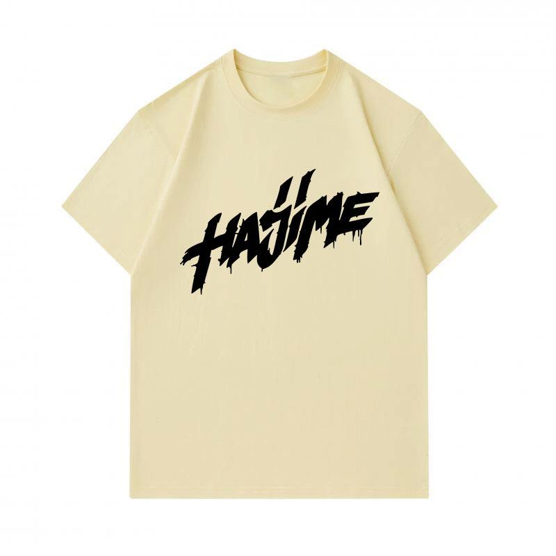 Men's 100% Cotton Crew Neck Short Sleeve T-Shirt, Casual Streetwear Stylish Brush Lettering Print Soft Breathable Summer Daily Casual Tee for Male