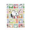 Cute Cartoon Snoopys Flannel Blanket Fashion Throw Blanket for Sofa Bedding Lounge 200x150cm Plush Thin Quilt,