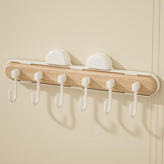 Suction Cup Hook Retractable Design Hanger Strong Load-bearing Simple Installation Bathroom Kitchen Tool Hook Towels Keys Holder