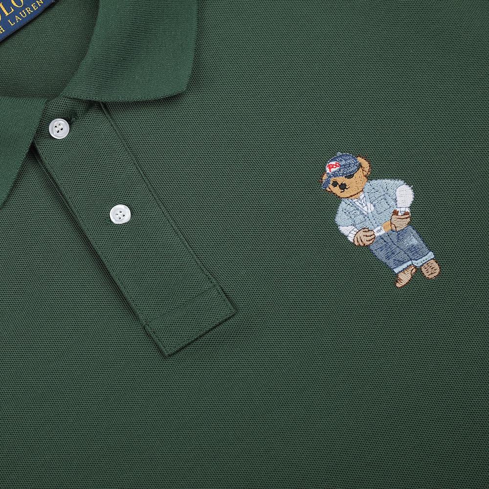 Ralph Lauren Letní Pánské a Dámské Pique Polo Tričko ze 100% Bavlny s Vyšívaným Logem Medvídka Polo