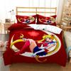 Three-Piece 3D Digital Printing Bedding Cartoon Animation