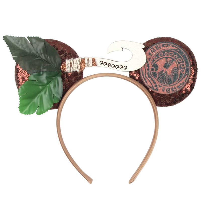 Mode St. Patrick Glitzer Mausohren Stirnband Mädchen Pailletten Haarschleife Festival Haarband Party DIY Haaraccessoires Mujer