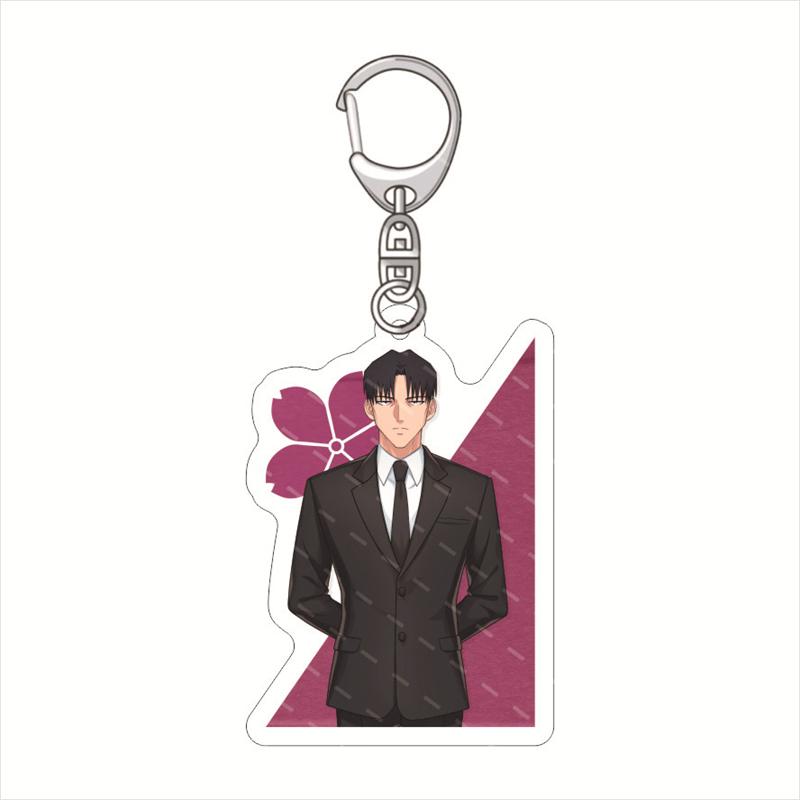 

Anime Somei Yoshino Yakuza Fiancé: Raise Wa Tanin Ga Ii Action Acrylic Key Chain Backpack Pendant Toys Gifts for Fans