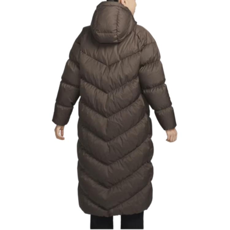 New Nike SportswearStorm-FIT Windrunner Down Jacket Women's Stone Gray HF7894-004