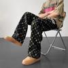 Pantaloni Uomo Moda Retrò Colorati a Quadri Pantaloni Uomo Streetwear Hip-hop Larghi con Fori Pantaloni Uomo M-3XL
