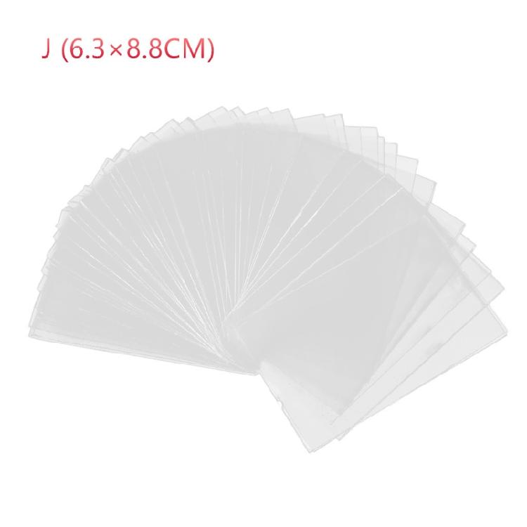 100 Stück/Set Kartenhüllen PVC-Kartenhülle Baseballkartenhülle Sammelkartenhülle