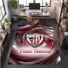 Crystal Velvet Rug Athletic Bilbao FC Print Custom Name Text Floor Mat Home Decor