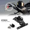 Kennzeichenhalter für CFMOTO 675SR R 675 SR-R 675SR-R Motorrad Heckumbau Fender Eliminator Schwarz