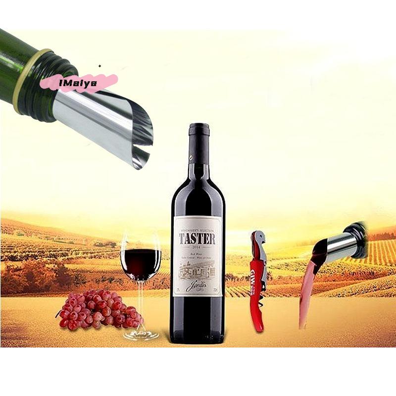 10/20Pcs Silver Foldable Wine Pourer Discs Aluminum Foil Drip-Proof Wine Pour Spout Dro-p Stop Pouring Spout for Wine Bottles