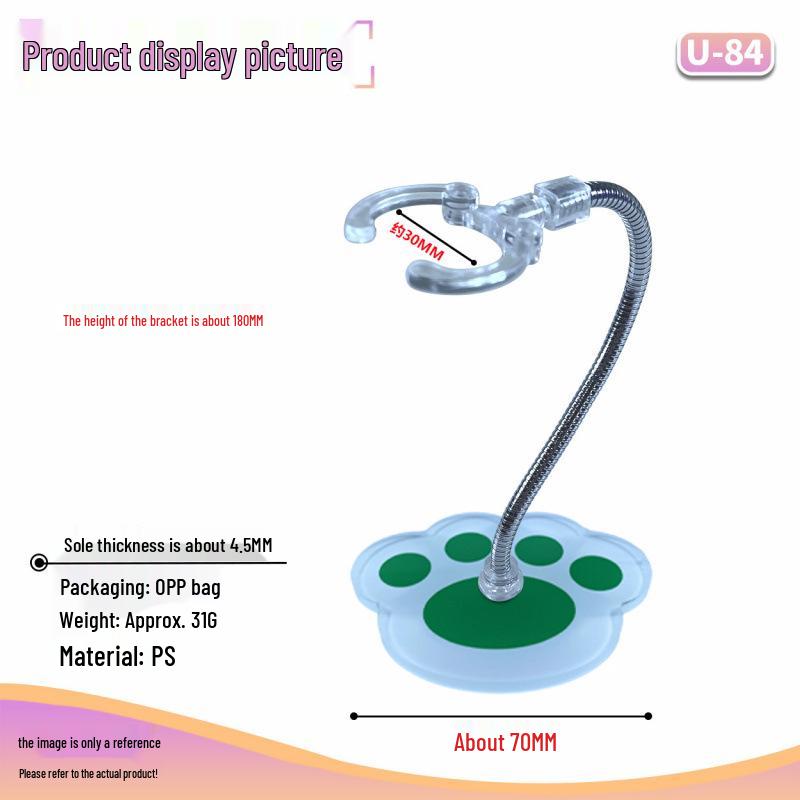 Snake Bone Display Stand: Ideal for Gundam Models, Dolls, Anime Figures & Battle Poses