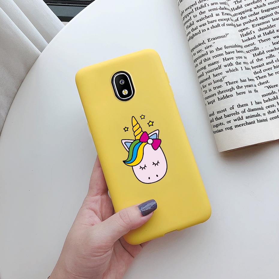 soft cover candy silicone phone case on for samsung galaxy j7 j5 j3 j 7 5 3 pro 2017 j330f j530f j730f case tpu back cover coque