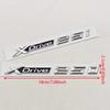 3D ABS Car Styling Logo XDrive 25i 25d Badge Rear Trunk Emblem Side Door Sticker For BMW X2 X3 XDrive Auto Accessories Zw5