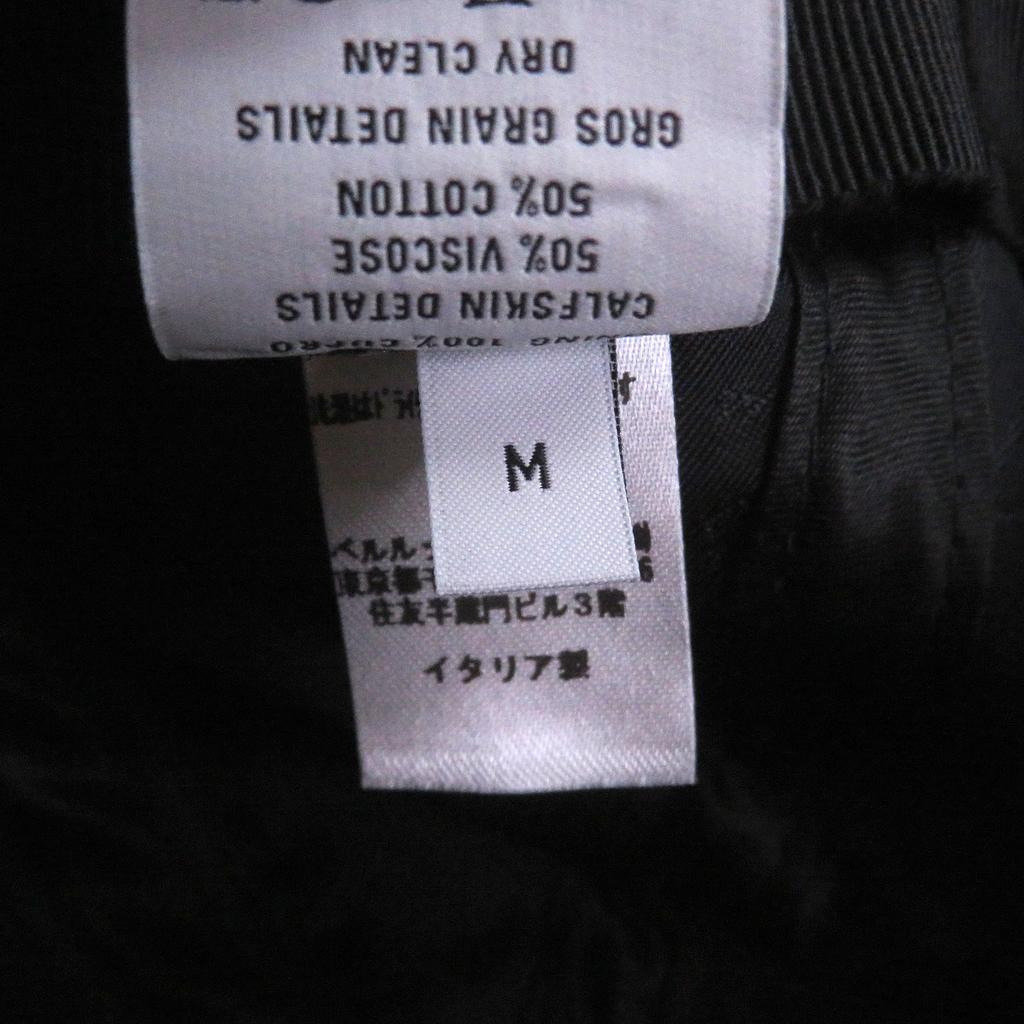 Great BERLUTI cap Calligraphy Scritto Denim Baseball Indigo blue cotton Used