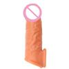 Reusable Penis Extender Delayed Ejaculation Cock Extension Dick Enlargemen Penis Ring Penis Extension Big Cock Sleeve Adults 18+